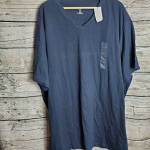 HB Navy T Shirt Size 5XL